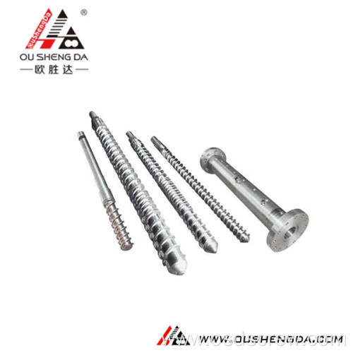 HDPE pipe tube extruder screw barrel high speed output tuberia tubo extrusion tornillo husillo barril cilindro alta velocidad